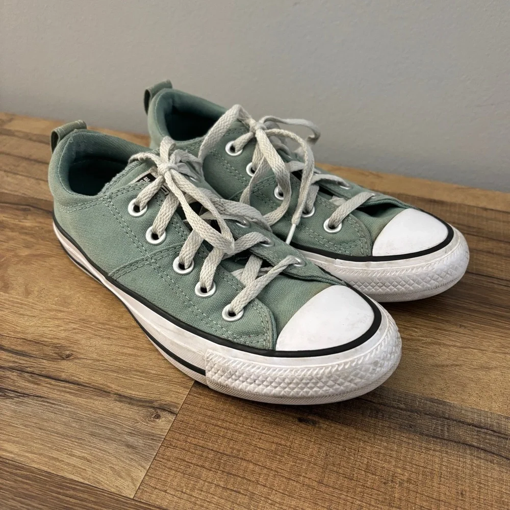 Converse Chuck Taylor All Star Madison Ox Low Sneaker Shoes Light Green - Picture 1 of 10